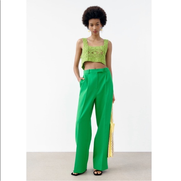 Zara Pants - Zara green pants